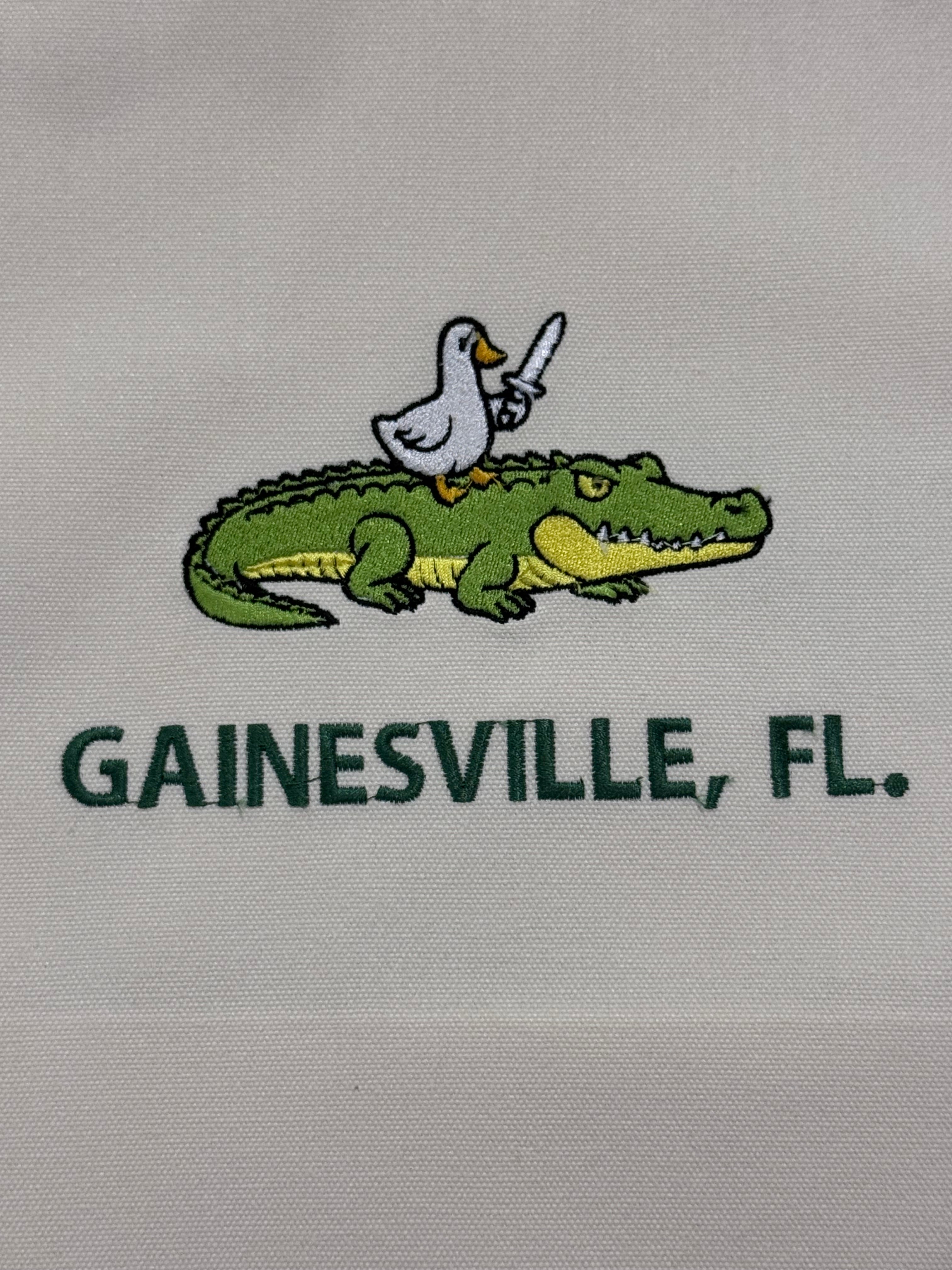 Duck and Angry Gator Tote