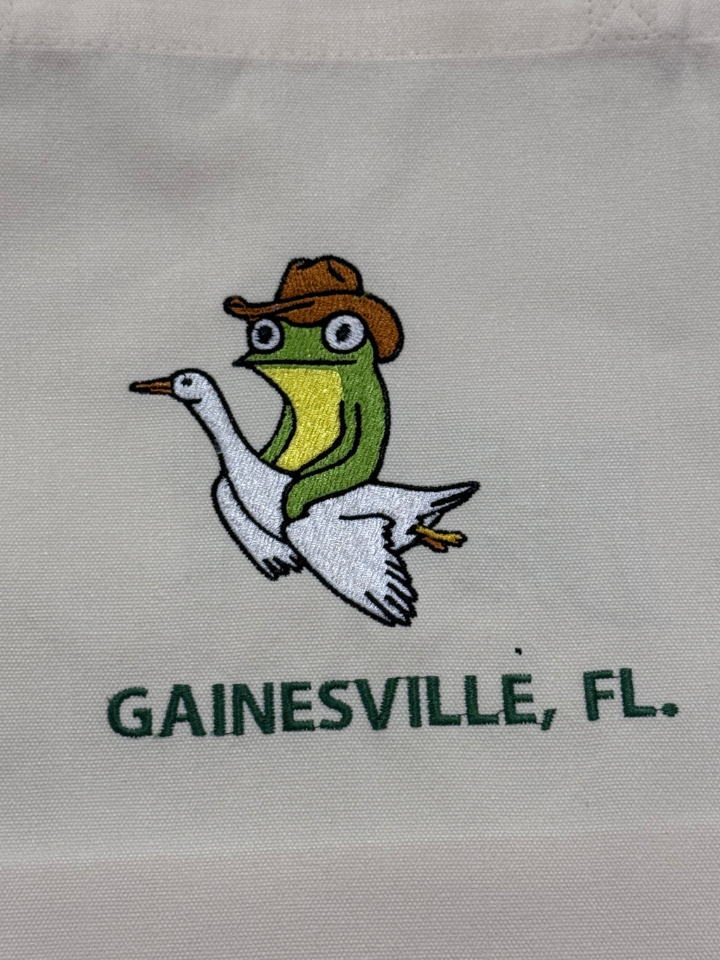 Cowboy Frog Tote