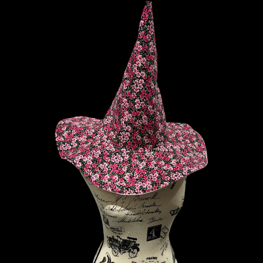Floral Witch or Wizard Hat