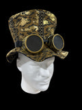 Steampunk Hat with Goggles