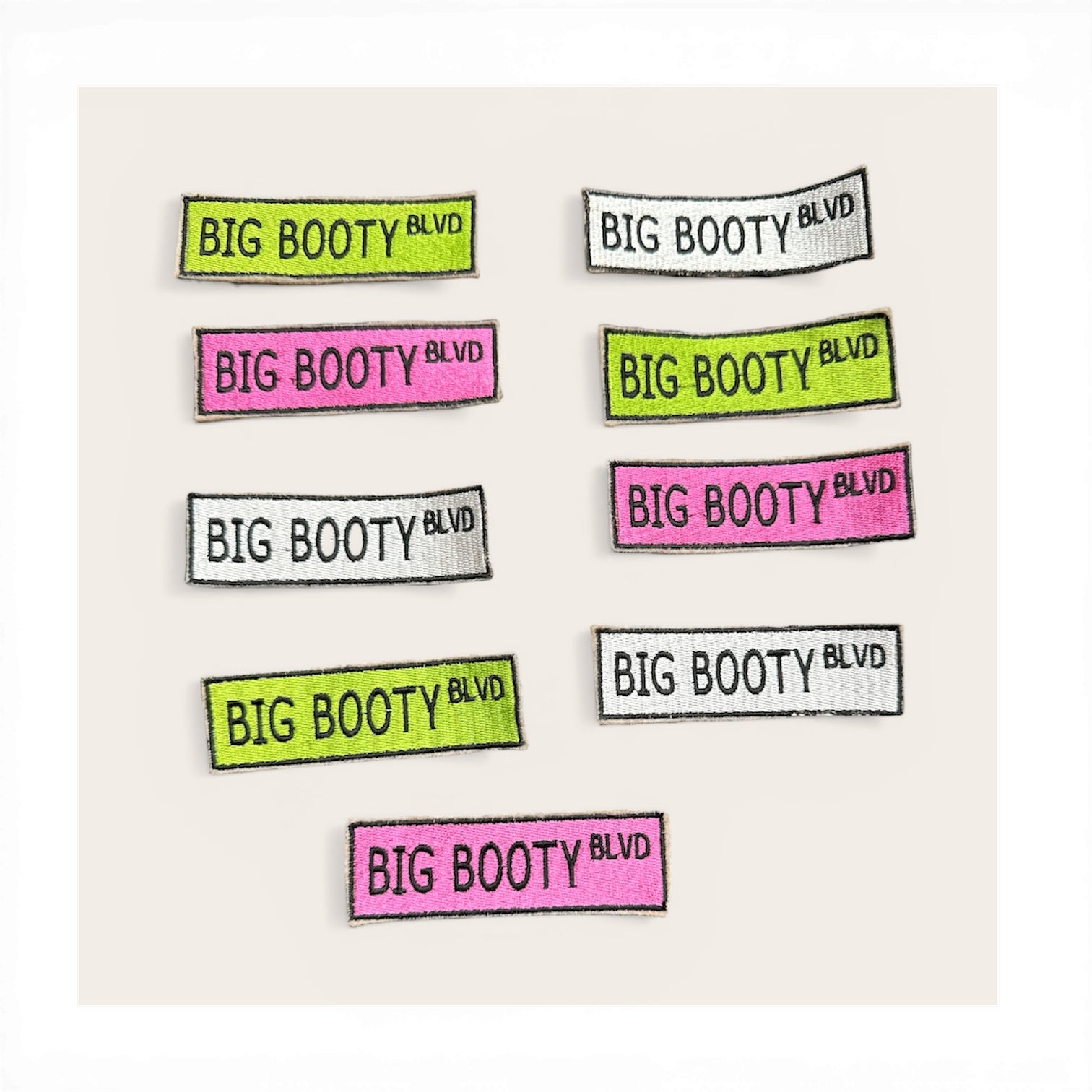 Big Booty Blvd - Iron-on Patch.