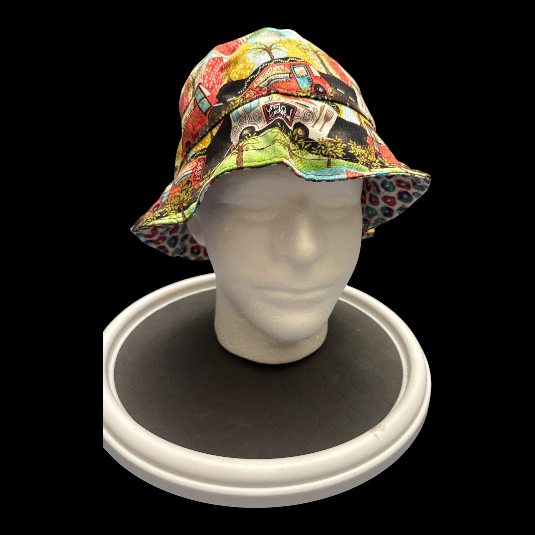 Food Trucks and Donuts Bucket Hat