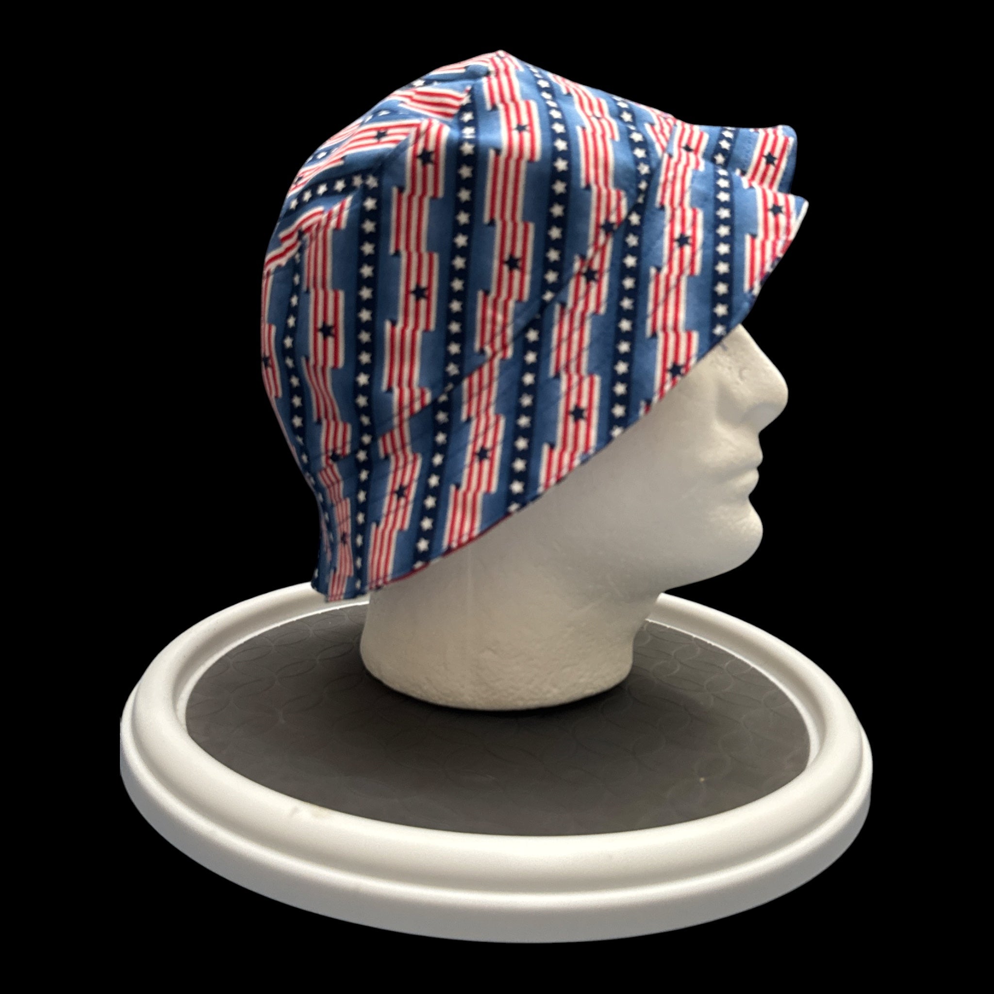 USA Red White and Blue Bucket Hat
