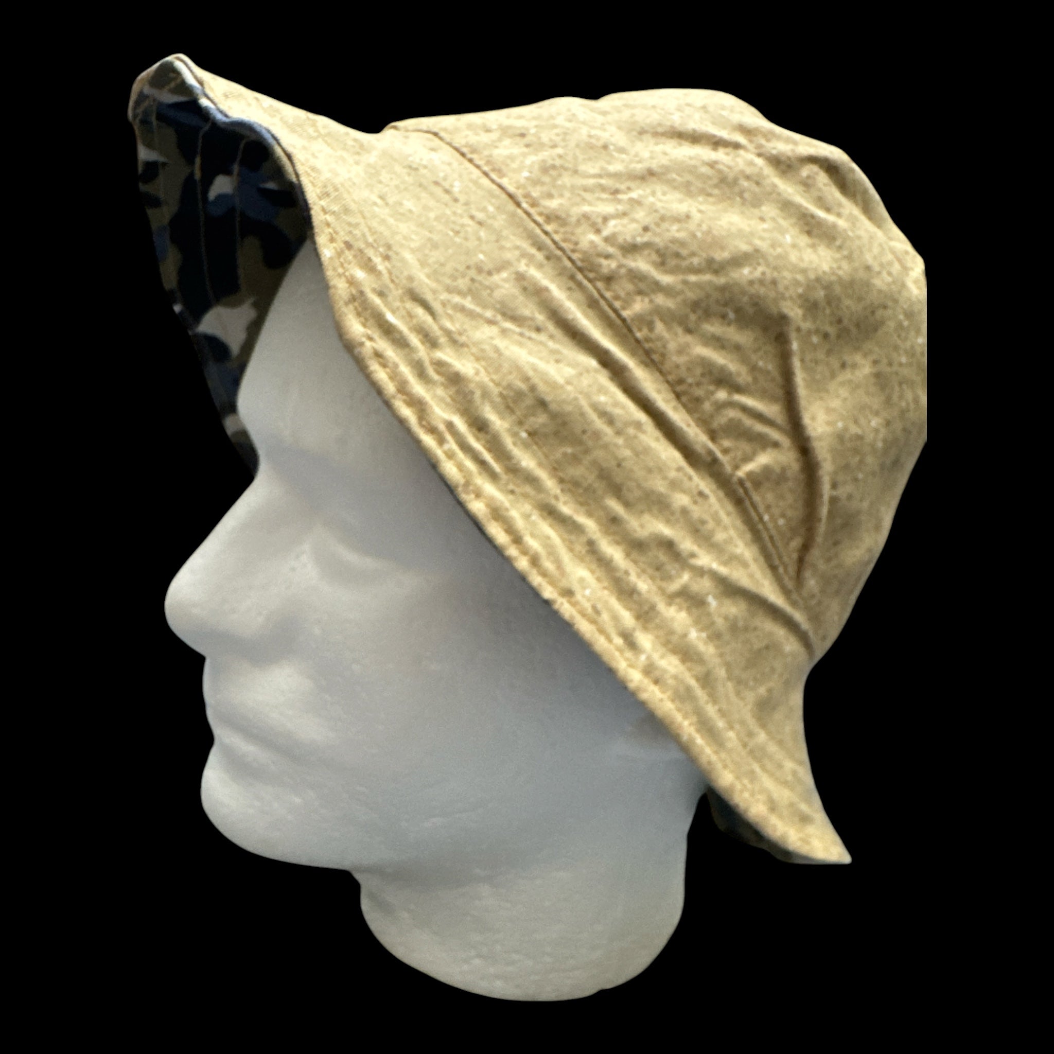 Camo and Sand Bucket Hat