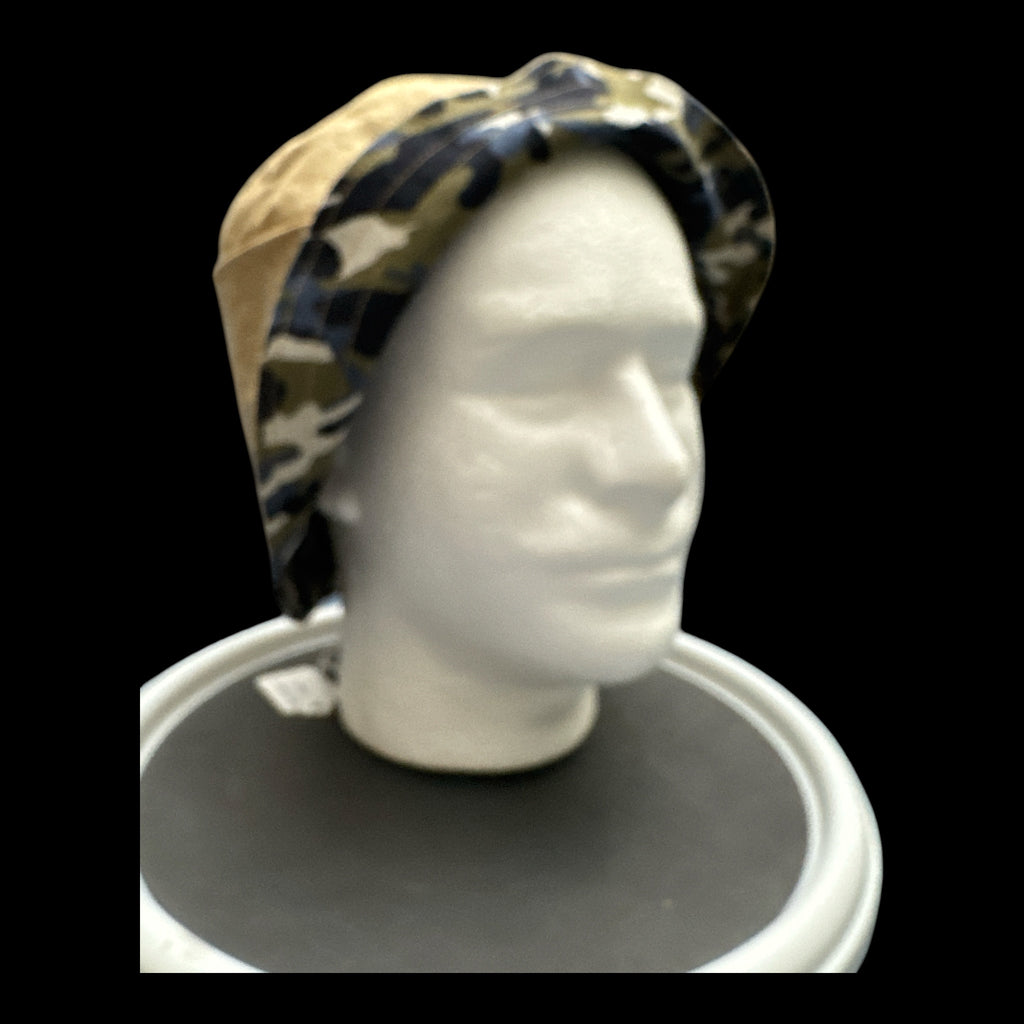 Camo and Sand Bucket Hat