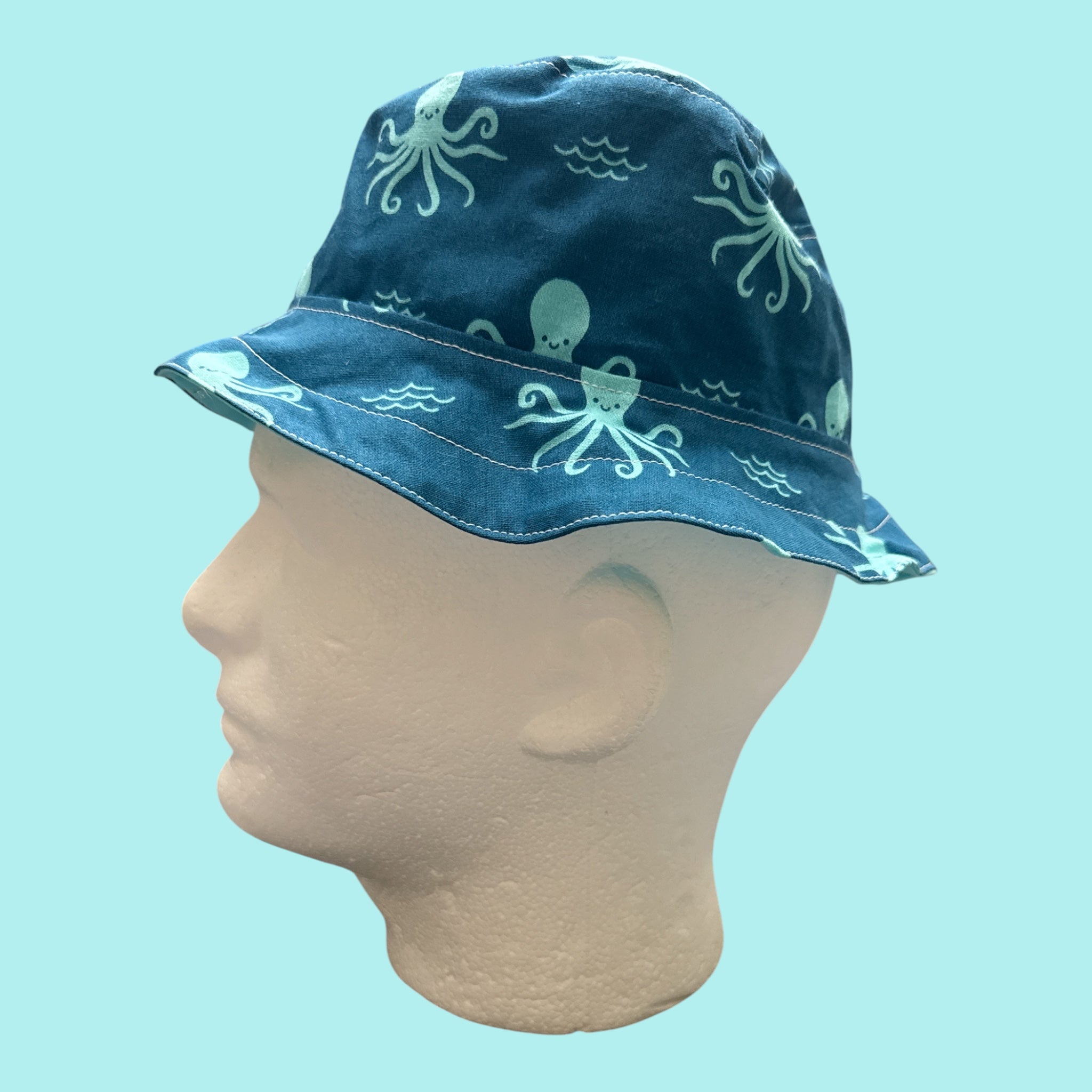 Octopus Time Bucket Hat