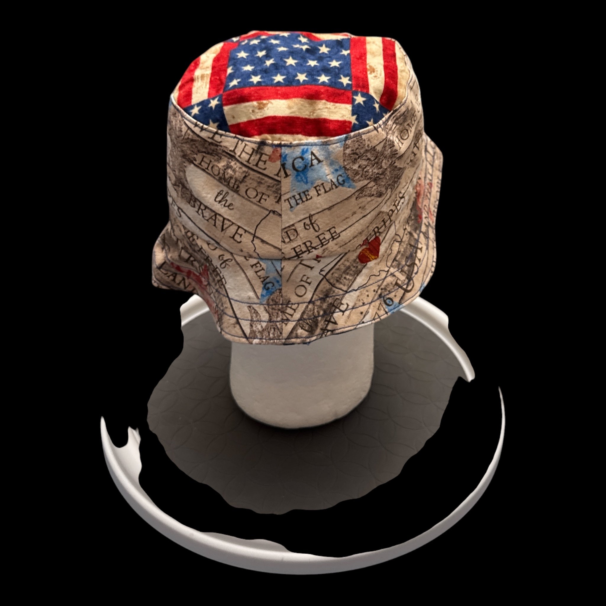 Patriotic Flag Bucket Hat