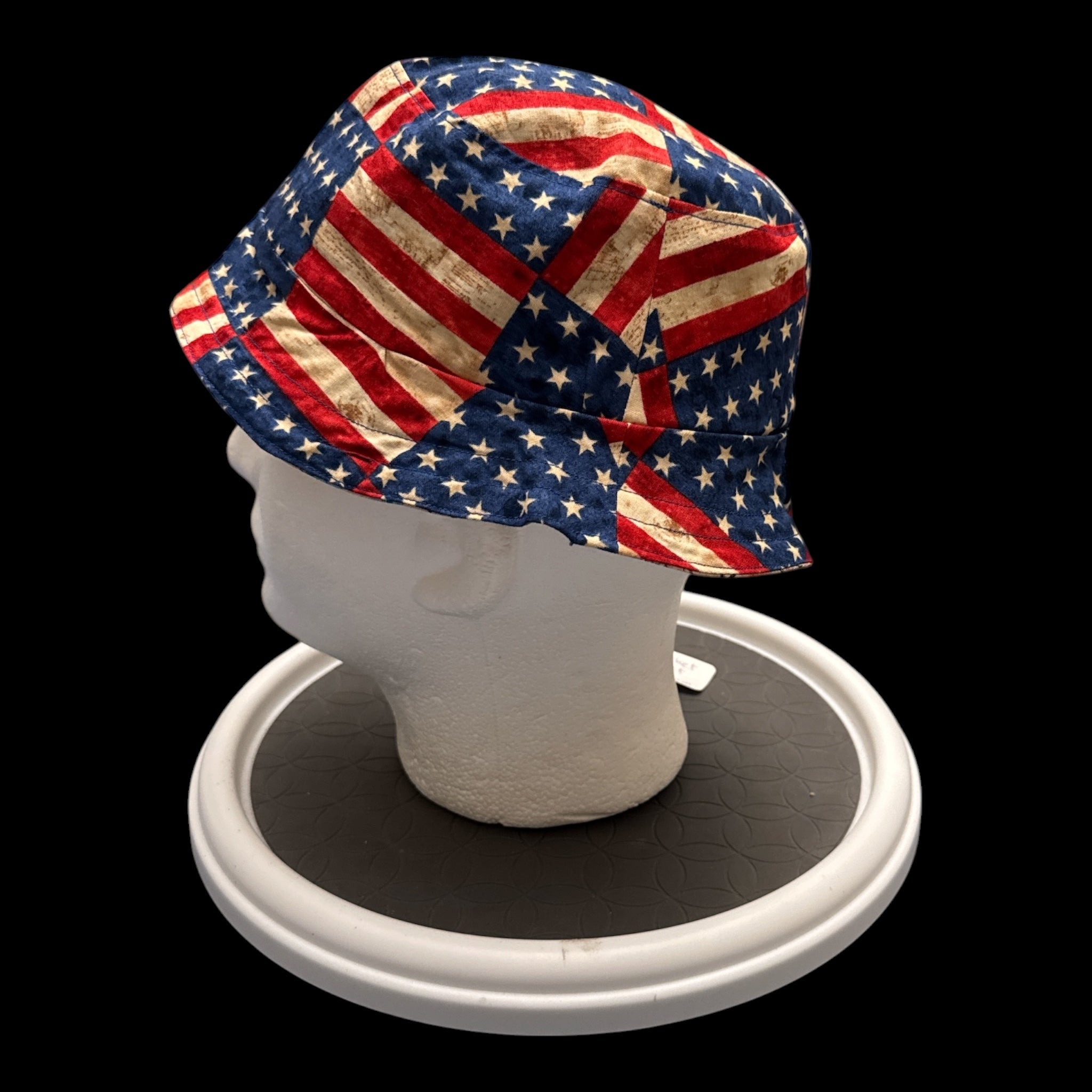 Patriotic Flag Bucket Hat