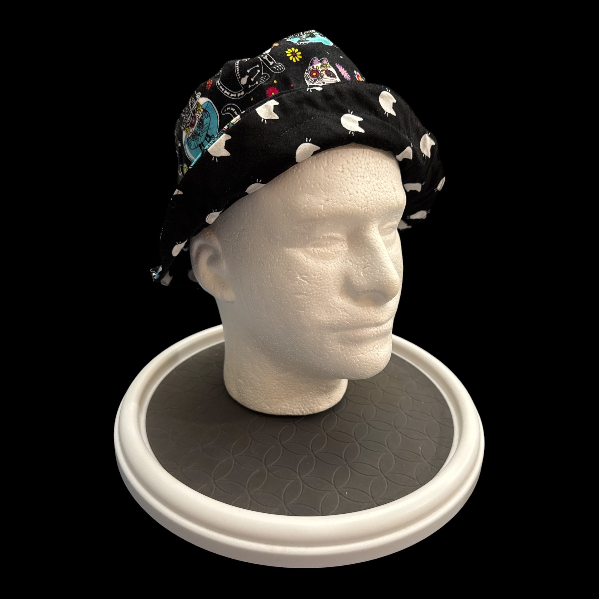 Skeleton Kitty Bucket Hat (Copy) (Copy)