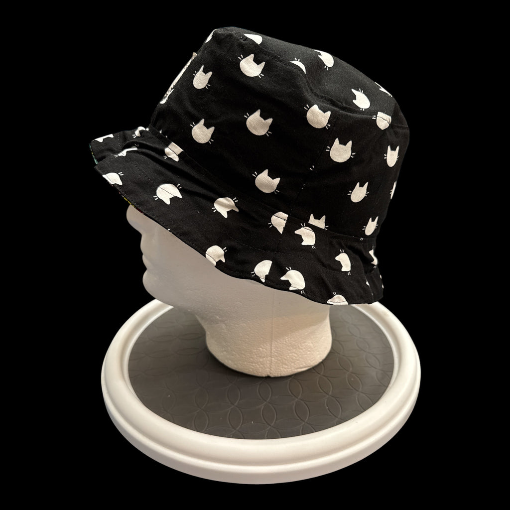 Skeleton Kitty Bucket Hat (Copy) (Copy)
