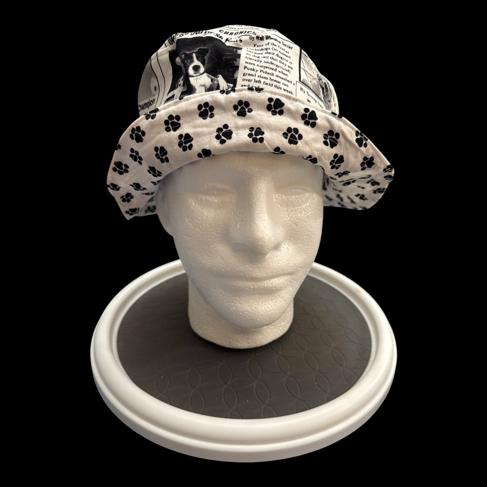 Doggy Newspaper Bucket Hat
