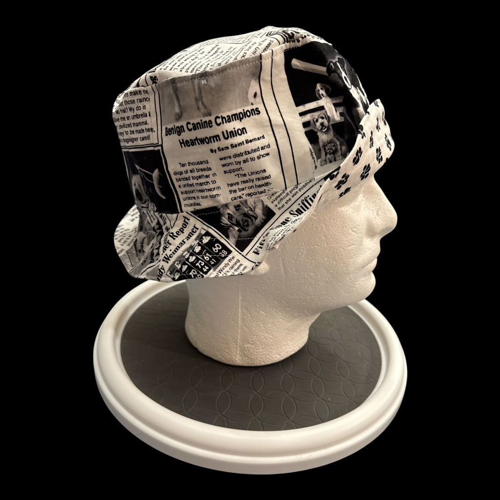 Doggy Newspaper Bucket Hat