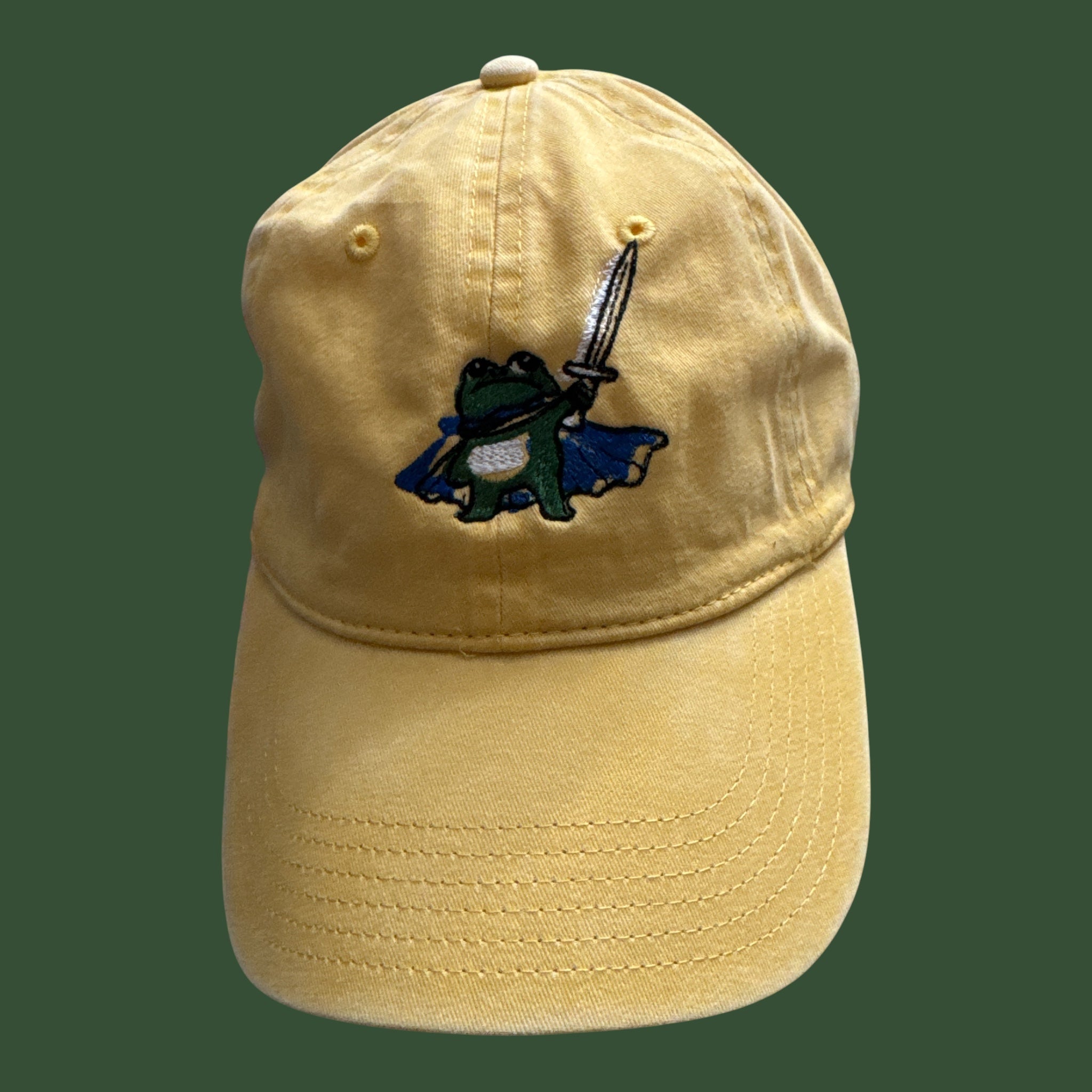 Mighty Frog & Sword Baseball Cap